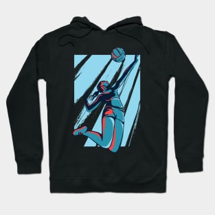 Woman Volleyball Hoodie